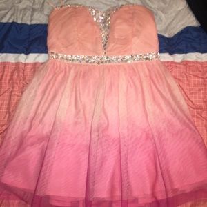 Short ombré dress